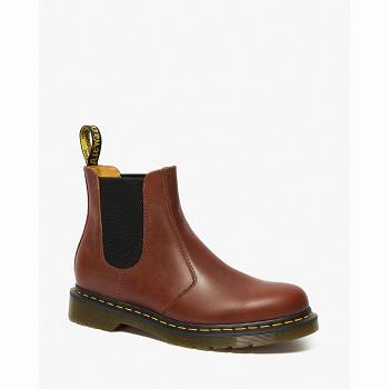 Dr Martens Női 2976 Classico Bőr Chelsea Csizma Barna